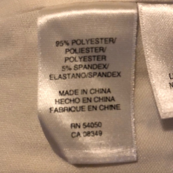 Evan Picone white/pink floral knit dress - Picture 8 of 8